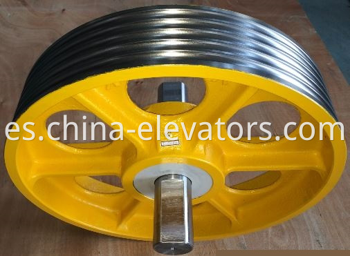 Polea deflector del ascensor Elevator Deflector Sheave